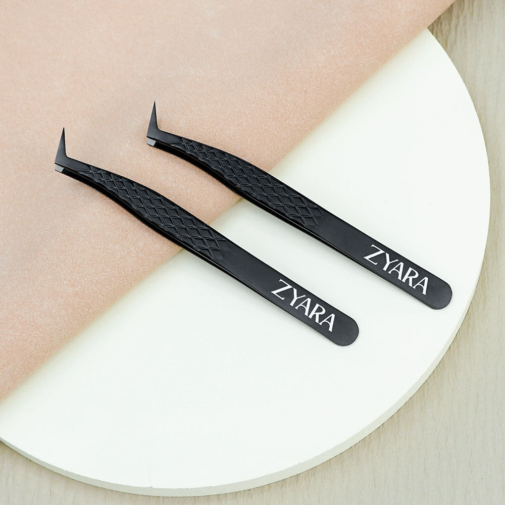 Premium Grip Lash Tweezers